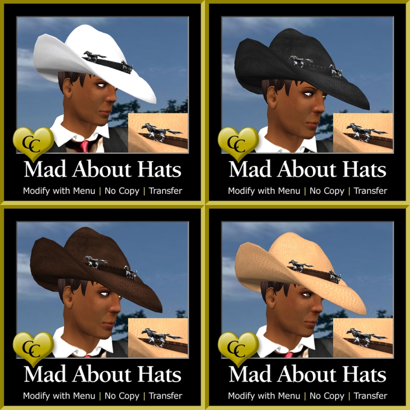 MAH Wild Ponies Cowboy Hats 